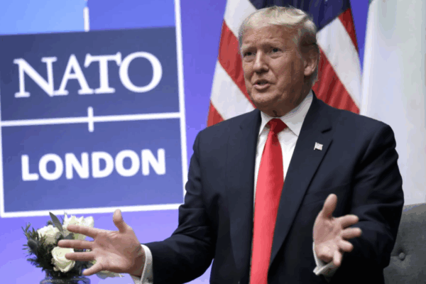 “Trump departs for the NATO summit shortly after a potential ceasefire between Israel and Iran.”
